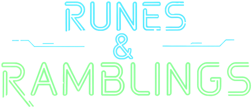 Runes & Ramblings blog logo